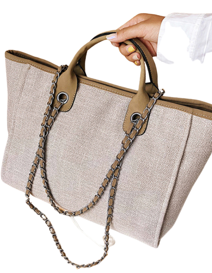SHOPIQAT Bucket Women's Bag Large Capacity Portable Single Shoulder Diagonal Chain Tote Bag - Premium from shopiqat - Just $11.250! Shop now at shopiqat